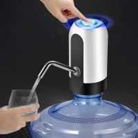 เครื่องกดน้ำดื่ม อัตโนมัติ Automatic Water Dispenser เครื่องปั๊มน้ำแบบสมาร์ทไร้สายอัจฉริยะ ชาร์จแบตได้ด้วยใช้ USB เครื่องปั๊มน้ำดื่มอัตโนมัติ