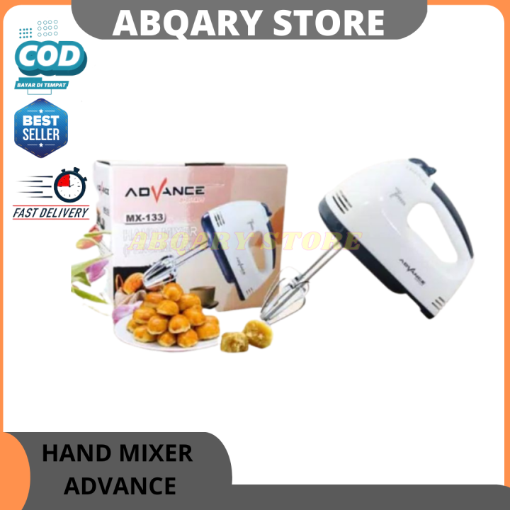 Super Hand Mixer Pengaduk 7 Kecepatan Otomatis Free 4 Buah Alat