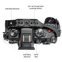 โครงใส่กล้องเต็ม TILTA สำหรับ Panasonic LUMIX S5 I/iix ครึ่งโครงใส่กล้อง TA-T50-FCC TA-T50-HCC โมดูล15มม. LWS Baseplate Type I