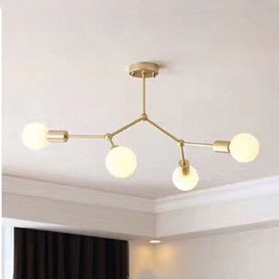 Creative Modern Nordic Ceiling Chandelier Lamp Indoor Lighting For Bedroom Dining E27 Kitchen Study Branches Home Decor Fixture
