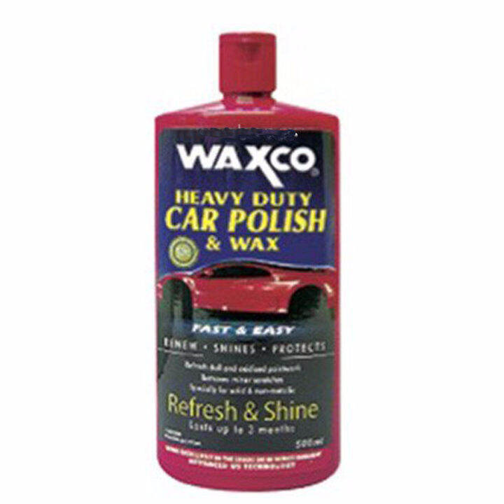 Waxco Heavy Duty Car Polish & Wax Lazada