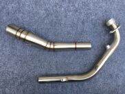 Cổ Pô 2 khúc From WRX Winner Sonic Ex135 Ex150 Satria Raider gắn các lon