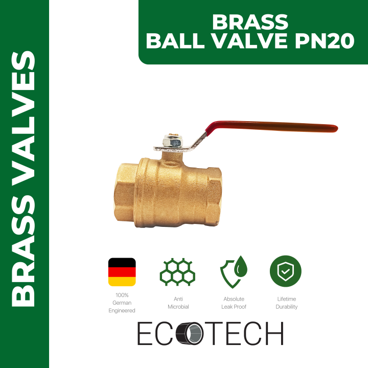 Ecotech™ Drop Forged DZR Brass Ball Valve PN20 - Kitz Type | Lazada PH