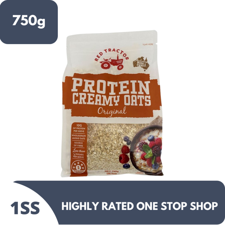 Red Tractor Protein Creamy Oats 750g Lazada PH