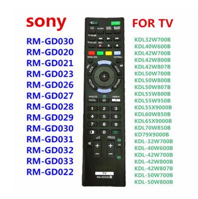 ใหม่ RM-GD030สำหรับ RM-GD033 RM-GD031 RM-GD032 TV รีโมทคอนโทรลสำหรับ KDL55X9000B KDL60W850B KDL65X9000B