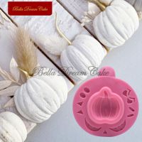 【YF】 3D Halloween Pumpkin Design Silicone Mold Fondant Chocolate Mould Creative Clay Plaster Model Cake Decorating Tools Bakeware