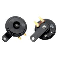 2 Pcs Universal Motorcycle Electric Horns Auto Horns Loud Kit 12V 1.5A 105Db Waterproof Round Loud Horn Speakers