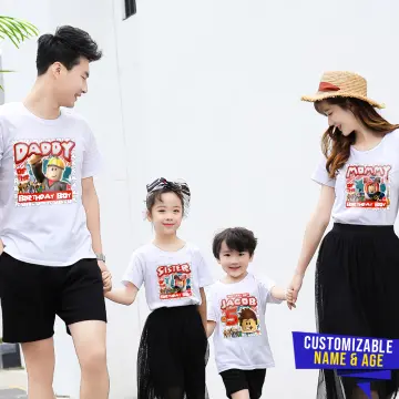 Roblox T-shirt for Kids Boys Game Cartoon Printed Sandbox Shirts Clothes  [5-12 Years Old]