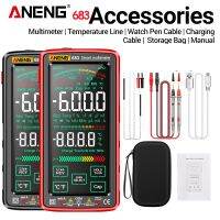 ANENG 683 6000 Counts Digital Multimeter Touch Screen Smart Anti-burn Rechargeable Universal Meter VA Reverse Display NCV Tester Electrical Trade Tool