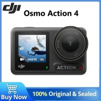 DJI Osmo Action 4 Adventure Combo - 4K/120Fps กล้องแอคชั่นแคมเมรากันน้ำพร้อมเซนเซอร์1/1 3นิ้ว10บิตและ D-Log M Performan