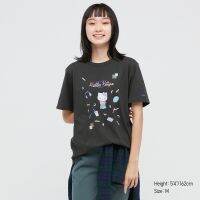 Uniqlo UT x Sanrio เสื้อยืดสี Dark gray ใหม่ป้ายห้อยน่ารักมากค่ะ