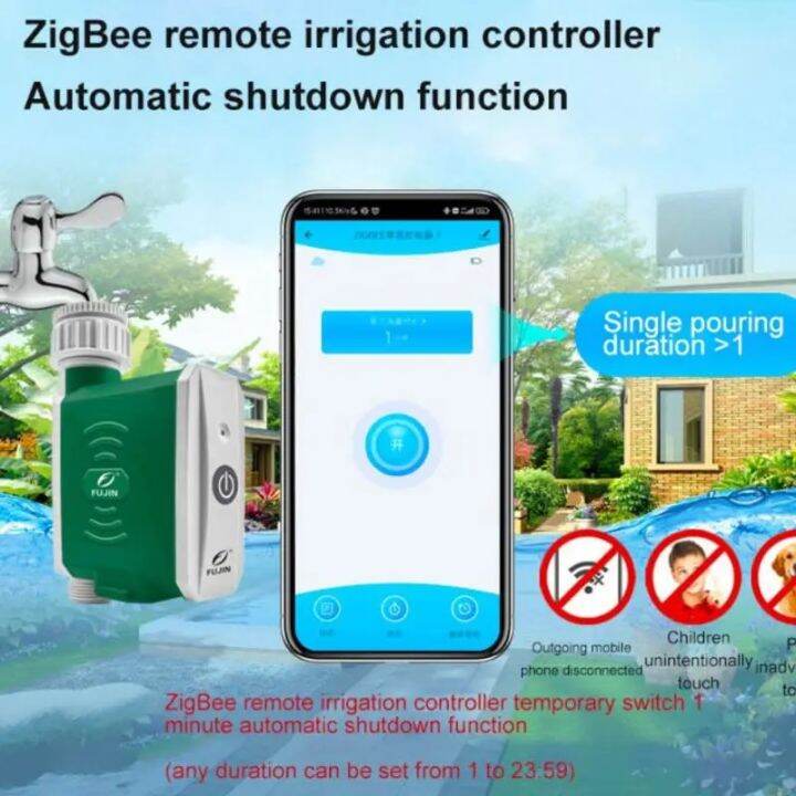 Tuya Zigbee Smart Watering Timer Smart Sprinkler Drip Irrigation System