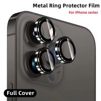 Lens Metal Ring Protector Glass for iPhone 11 12 13 Pro Max Camera Lens Protection On iPhone 12Pro 13Pro 14 Pro Max Camera Film  Screen Protectors