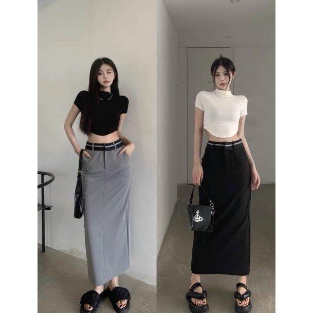 15 mẫu chân váy công sở dáng dài đẹp sang chảnh nhất