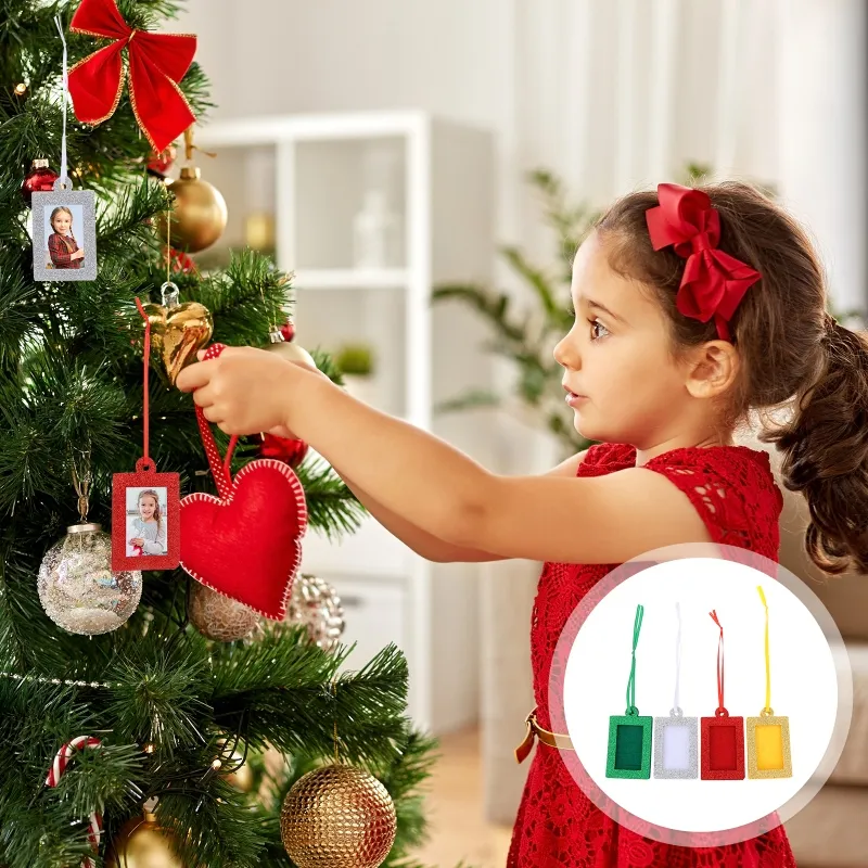 40 Unusual And Creative Frame Christmas Trees - DigsDigs