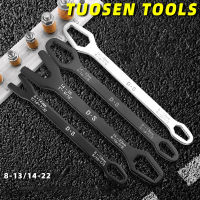 8-22mm 6-14mm 14-25mm Universal Torx Wrench Board Adjustable Double-head Torx Spanner Self-tightening Glasses Wrench Multi-purpose Hand Tool