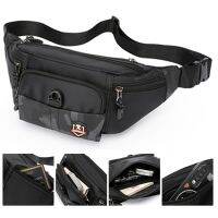 【CW】 Men  39;s Multifunction Shoulder Waist body Chest Pack Messenger Male Female