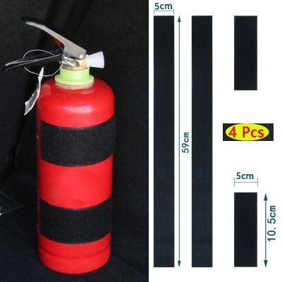 hotx 【cw】 Car Organizer Elastic Fixing Fixed Extinguisher Storage Tapes Interior Accessories Binding Belts