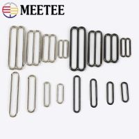 10/20Pcs 20-50mm Metal Buckles Tri-Glide Adjust Clasp Bra O Ring Sliders Strap Buckle DIY Belt Hook Garment Sewing Accessories Furniture Protectors Re