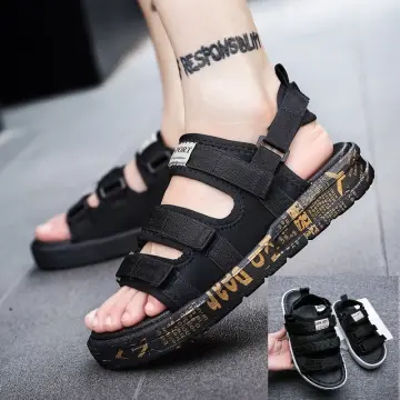 Shop Korean 3 Strap Sandals For Men with great discounts and