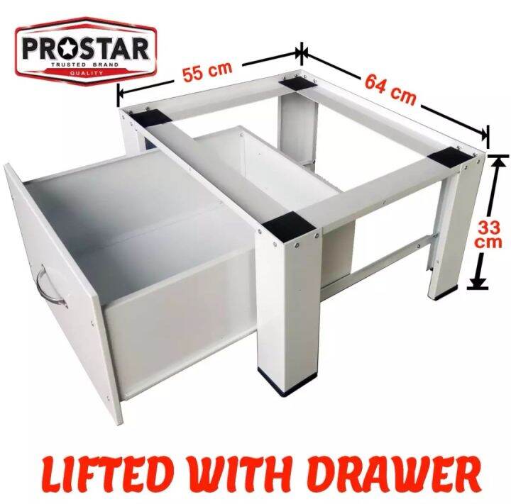 freeze stand with drawer