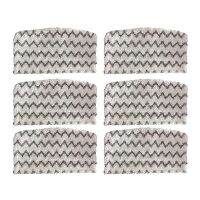 6 Pcs Dirt Grip Microfiber Pads Replacement for Shark Steam Mop S1000 S1000A Vacuum Cleaners