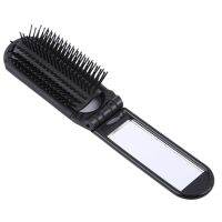 【CC】 1PC New Fashion Folding Hair With Mirror Size Purse Comb