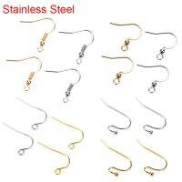 【CW】 50pcs/lot Anti Allergy Earring Hooks Findings Hypoallergenic Earrings Clasp Wire Supplies Diy Jewelry Making