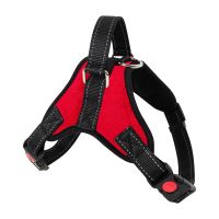 Reflective Pet Chest Strap Vest Style Dog Mesh Harness Reflective Breathable Dog Safety Rope Bulldog Harness Walking Leash