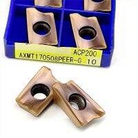 คุณภาพสูง 10PC AXMT170508 PEER-G ACP300 เครื่องมือกลึงและตัดคาร์ไบด์เครื่องมือกลึงโลหะคาร์ไบด์ AXMT 170508 เครื่องมือกลึง