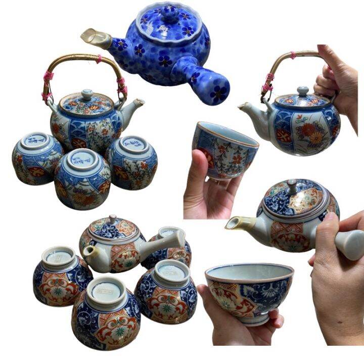JAPANESE Teapot/ Oriental Teapot/ teaset/ Vintage/ Japan Surplus