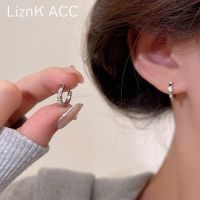 Original s925 silver needle small and exquisite circle earrings for women 2023 new popular niche design earrings for women high-end