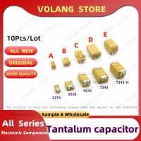 10PCS Tantalum Capacitor Type A B C D E Case 6V 10V 16V 25V 35V 50V 0.1UF 2.2UF 4.7UF 10UF 15U 22U 33UF 47UF 68U 100U 220u 330UF Electrical Circuitry