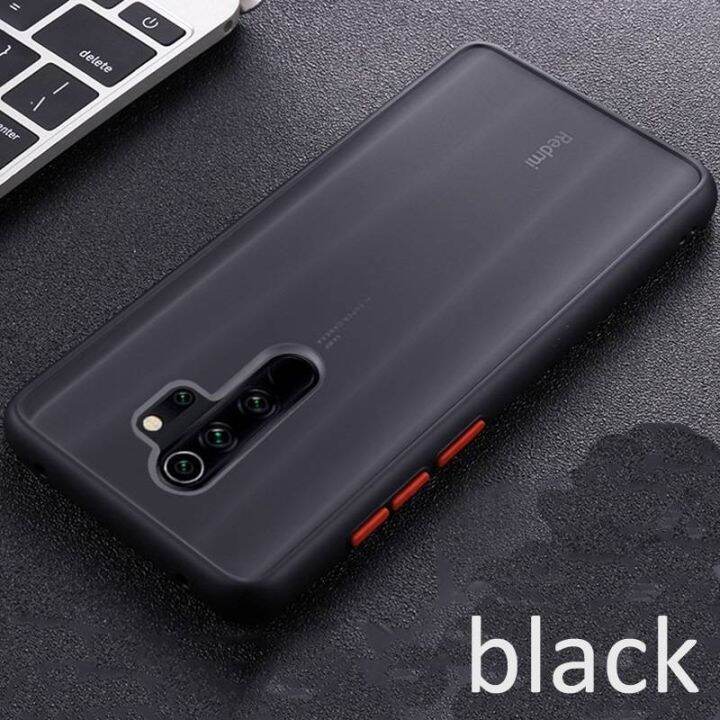 เคส-xiaomi-redmi-note-8pro-เคสเสียวหมี่-case-redmi-note8pro-เคสขอบสี-กันกล้องได้-เคสประกบ-เคสหัวท้าย-เคสกันกระแทก