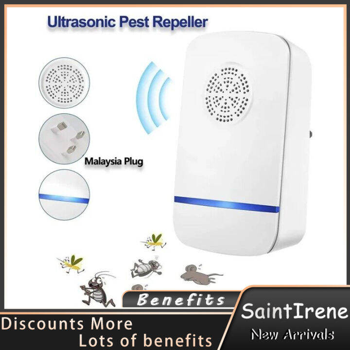 Electric Ultrasonic Pest Repeller Indoor ChemicalFree Pest Control