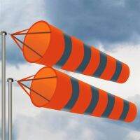 【CW】 80/100/150CM Reflective Windsock Meteorological Chemical Airport Outdoor Scratchproof Windproof Fluorescent Weathervane