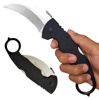 มีดคารัมบิต มีดพับ Cold Steel Tiger Claw Karambit Knives ขนาด 9.1 นิ้ว (23.2 ซม.)