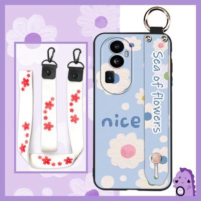 Original Back Cover Phone Case For OPPO Reno10 sunflower Anti-dust Fashion Design Dirt-resistant Waterproof ring cute