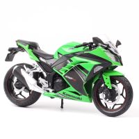 รถมอเตอร์ไซค์1/12 2013 Kawasaki Ninja 250R 300มอเตอร์ไซค์ของเล่นขนาดการแข่งขันกีฬาจักรยาน Diecasts &amp; โมเดลของเล่นแบบจำลองของเล่น