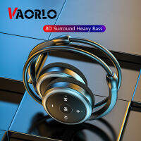 VAORLO หูฟังบลูทูธไร้สายคุณภาพสูง,หูฟัง HIFI ทรงสปอร์ตกันน้ำพร้อมไมค์รองรับ TF การ์ดวิทยุ FM Mp3