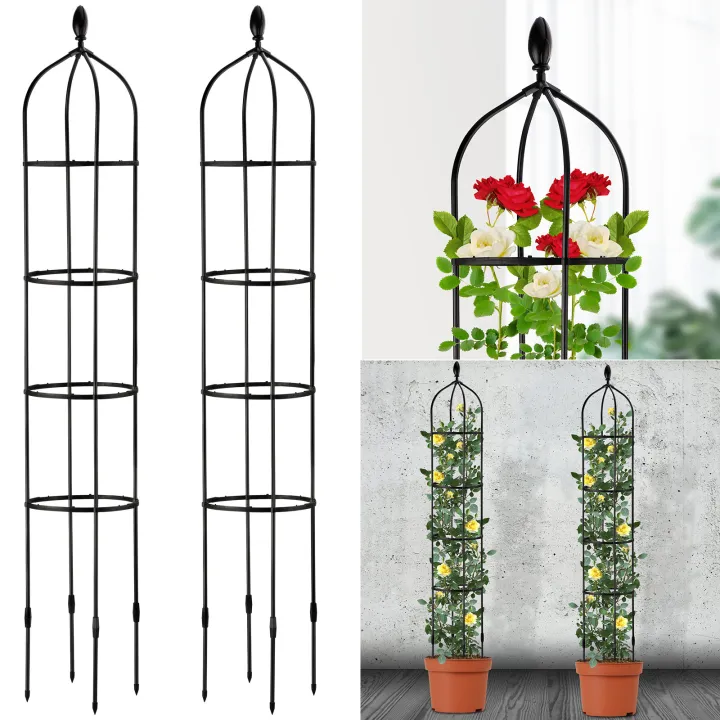 [pantorastar] 2ชิ้น/เซ็ต UType Plants Climbing Support Frame Plant