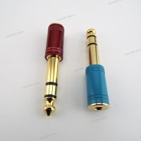 4pcs Jack 6.35mm Male Stereo Plug To 3.5mm Female Jack Audio Connector Headphone Amplifier Adapter Microphone AUX WB5TH