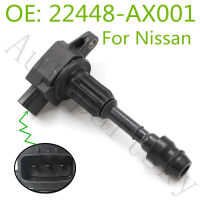 22448-AX001 OEM Ignition Coil For Nissan Note E11 March Micra K12 03-10 1.0 1.2 1.4 Ignition Coil 22448AX001 AIC-6207F AIC6207