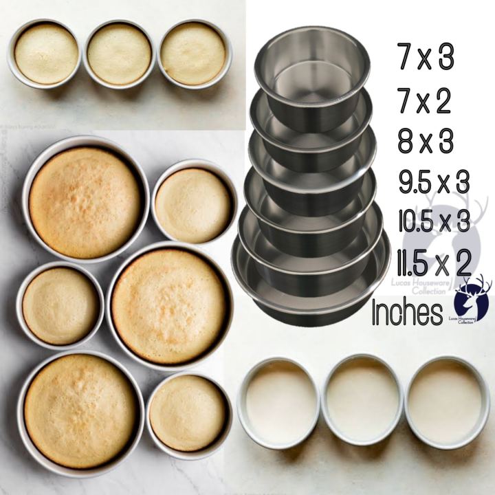 4/7/9 Inch Baking Cake Mold Tin Round Cake Baking Pan Nonstick Leakproof  Cheesecake Removable Bottom for Kitchen Cake Tool