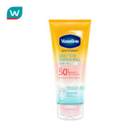 [Mega Sale] Free delivery จัดส่งฟรี Vaseline วาสลีน เดลี่ ซัน รีเฟรชชิ่ง เซรั่ม เอสพีเอฟ50+พีเอ++++ 200 มล. Cash on delivery เก็บเงินปลายทาง