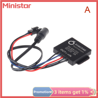 สวิตช์กระจกห้องน้ำ Ministar DC 12V 3A สวิตช์เซ็นเซอร์สัมผัสสำหรับกระจกไฟ Led