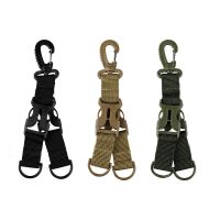 DSTEY Molle อุปกรณ์เสริมพวงกุญแจแบบปลดเร็วออกค่ายพวงกุญแจแบบตะขอสำหรับแขวนสอง Tas Selempang ที่เกี่ยวกระเป๋าสะพายหลังพวงกุญแจรูปตัว D