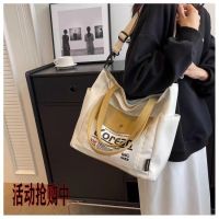 【Hot Sale】 Original thickened multi-pocket tote bag casual student computer simple portable shoulder Messenger schoolbag