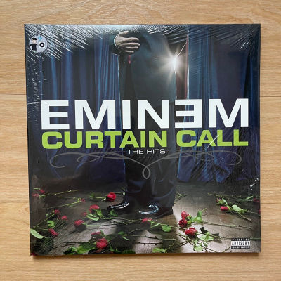 แผ่นเสียง Eminem - Curtain Call - The Hits album , 2 x Vinyl, รวมเพลง, US แผ่นมือหนึ่ง ซีล*สันปกบนปริ