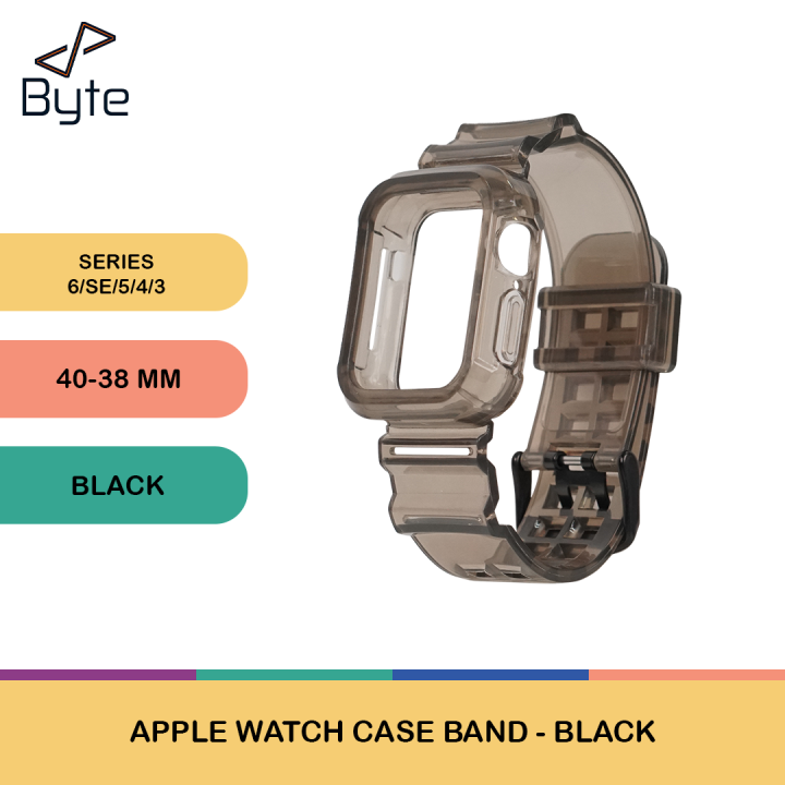 Apple Watch Case Band Series 6 / SE / 5 / 4 / 3 4038mm Black